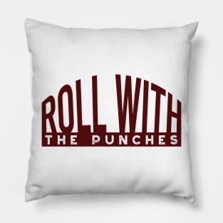 Funny Boxing Roll With the Punches Pillow