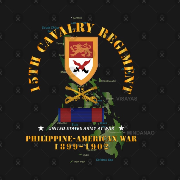 15th Cavalry Regiment - Phil AMerican War w PHIL WAR SVC by twix123844