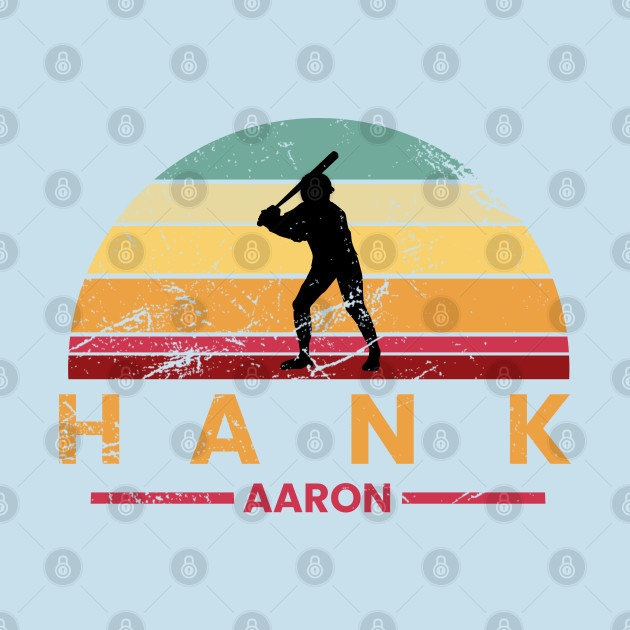 Disover Hank Aaron vintage style - Hank Aaron - T-Shirt