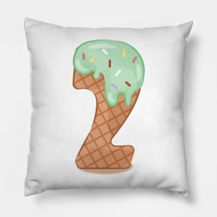 Ice cream number 2 Pillow