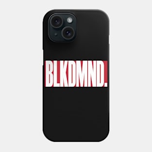 black diamond typo design Phone Case