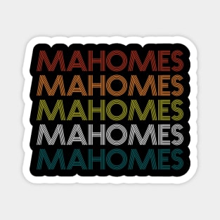 Mahomes Vintage Retro Magnet