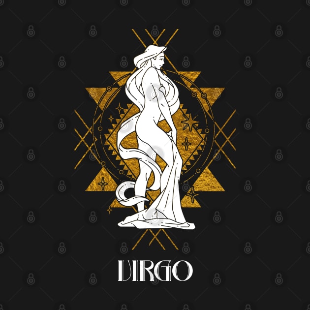 Virgo zodiac sign by Cherubic