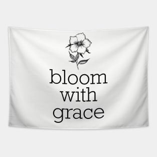 Bloom With Grace Tapestry