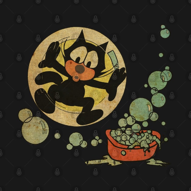 FELIX THE CAT SOAP VINTAGE by asmokian