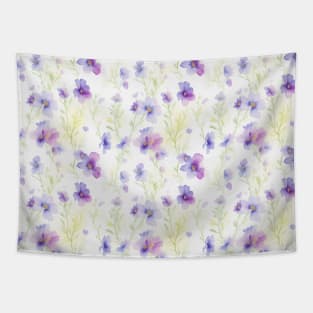 Stunning Wild Flower Pattern Design Tapestry