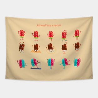 ice cream lovers Tapestry