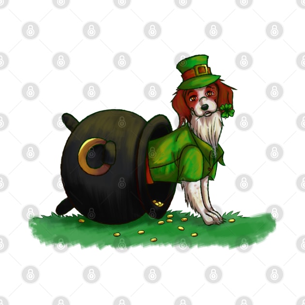 Lucky St. Patrick's Day Dog by SakuraDragon