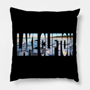 LAKE CLIFTON - Western Australia Thrombolites Sunset Pillow