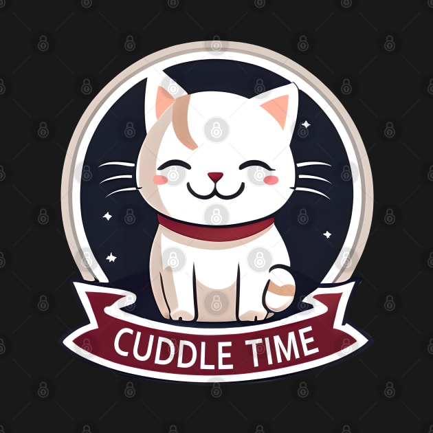 Cuddle Time Cute Cat Lovers by by Joerdis Rosenpfeffer