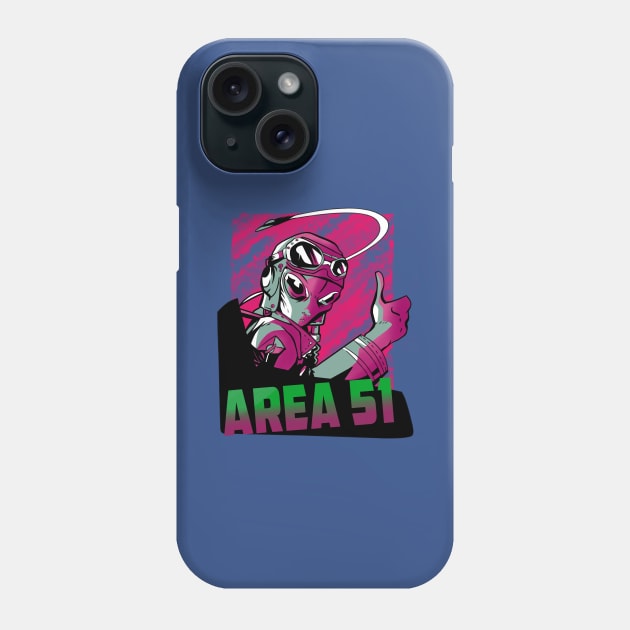 Area 51 Phone Case by Elijah101