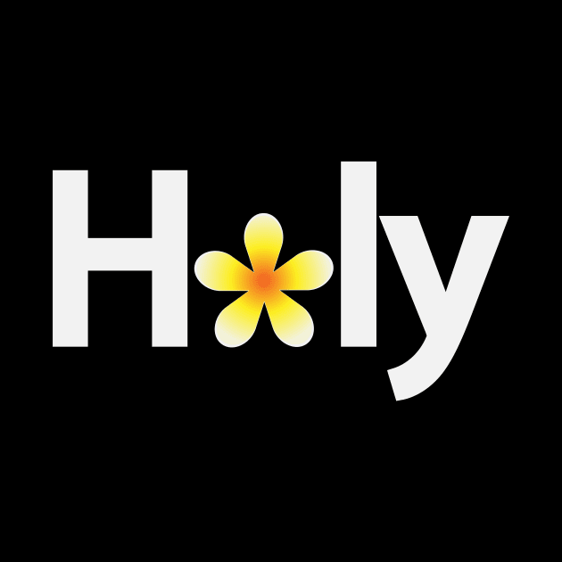 Holy creative typography design by DinaShalash