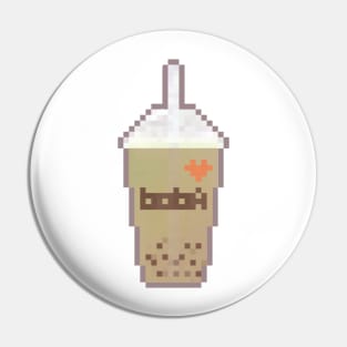 Pixel Boba - Milk Tea Pin