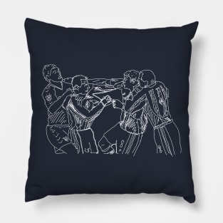 Dyer and Bowyer NUFC light Pillow