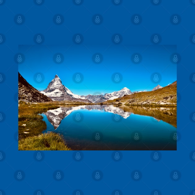 Matterhorn mirroring Swiss Alps / Swiss Artwork Photography by RaphaelWolf