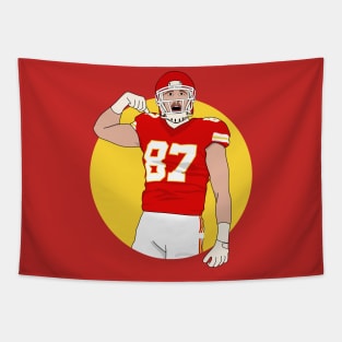 Kelce the tight end Tapestry