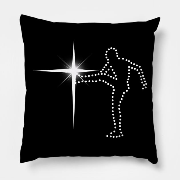 Old Grey Whistle Test vintage logo Pillow by Artizan