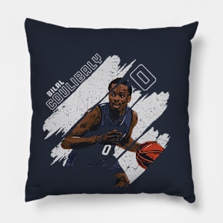 Bilal Coulibaly Washington Stripes Pillow