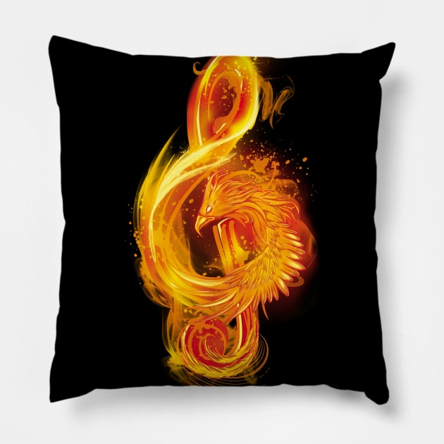 Music Reborn Pillow by alnavasord