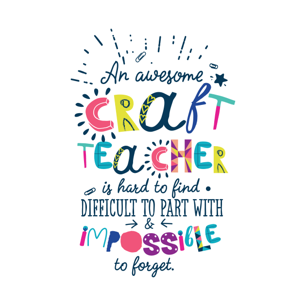 An Awesome Craft Teacher Gift Idea - Impossible to forget by BetterManufaktur