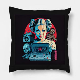 Retro Horror Pillow