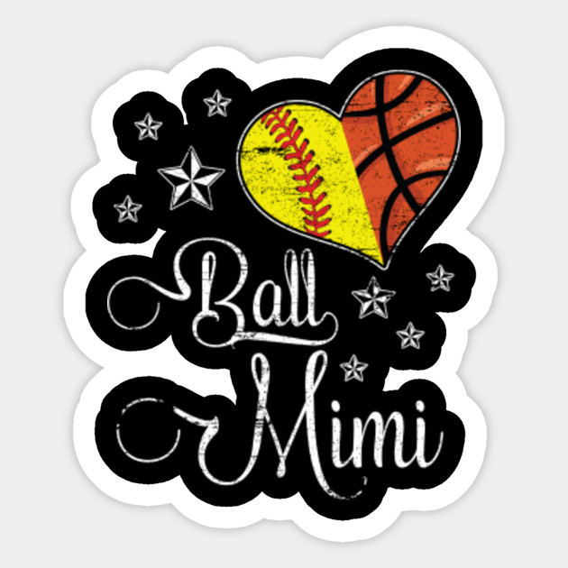Proud Softball Basketball Mimi Mother S Day Gifts For Grandma