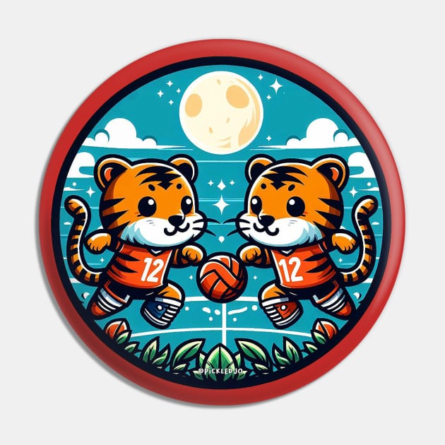 Sport Tigers Pin by Sketchy