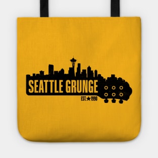 Seattle Grunge Music Tote