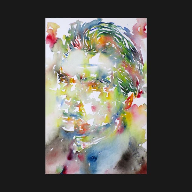 EMIL CIORAN - watercolor portrait .1 by lautir