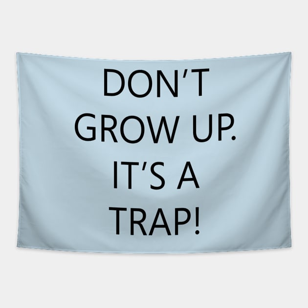 Don't Grow Up Tapestry by DJV007