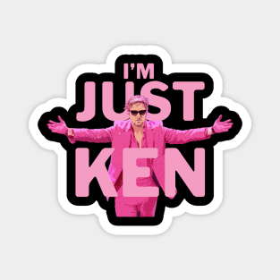 Just Ken by Buck Tee Magnet