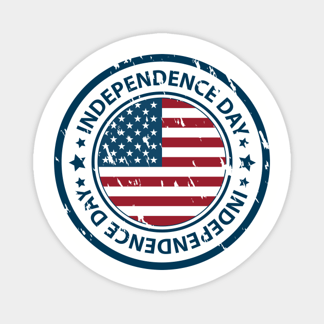 Independence Day Magnet by Goat Production