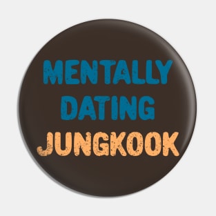 Mentally dating Jungkook typography Pin