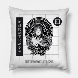 Beyond good and evil. Pillow