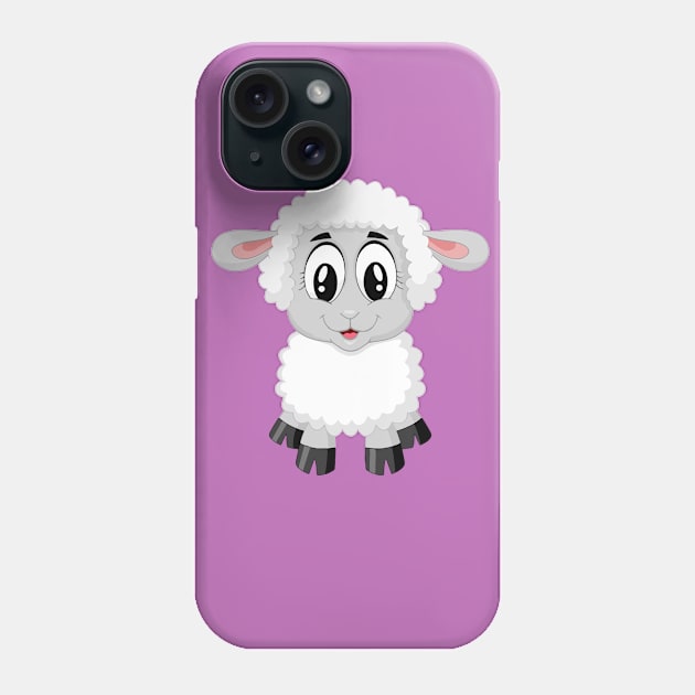 cute lamb Phone Case by hossamahmed