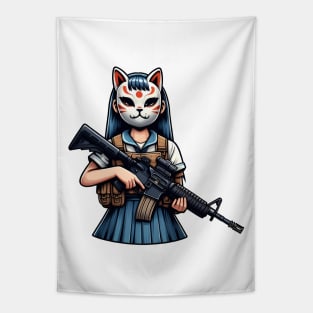 Tactical Kitsune Tapestry