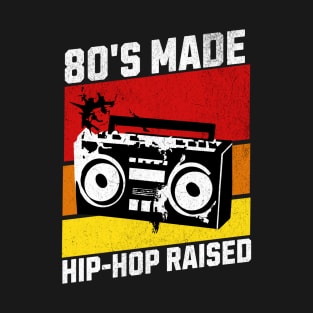 Funny Retro 80s made 90s raised T-Shirt