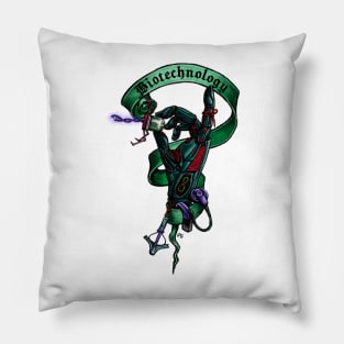 Biotechnology Nerd Banner Pillow