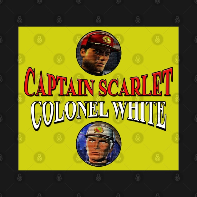 Captain Scarlet & Colonel White by The Black Panther