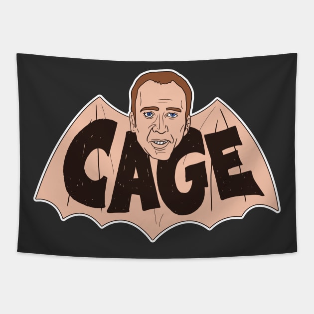 CAGEMAN Tapestry by darklordpug