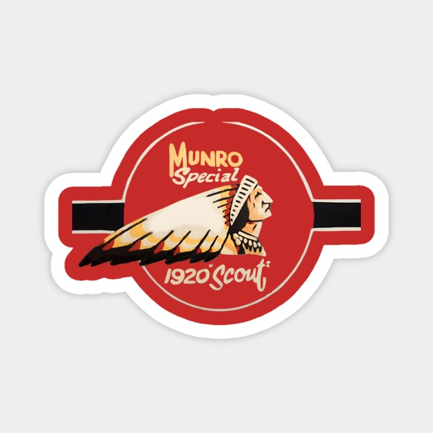 Munro special Magnet by Grease rags