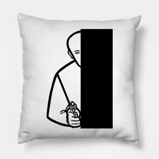 Vintage shooting range target print Pillow