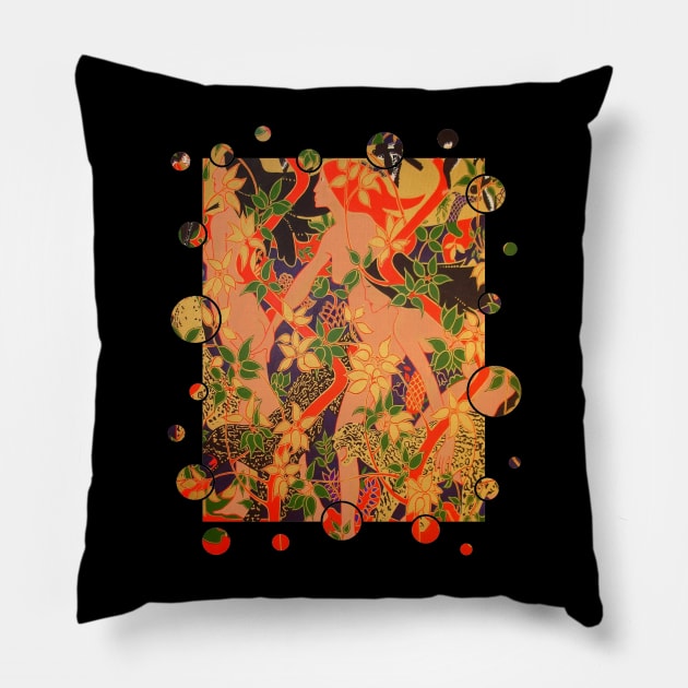 Diana, Minerva and Vesta Three Maiden Goddesses Pillow by taiche