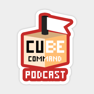 Cube Command Podcast Chest Logo Magnet