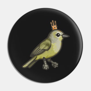 Orange-Crowned Warbler Pin