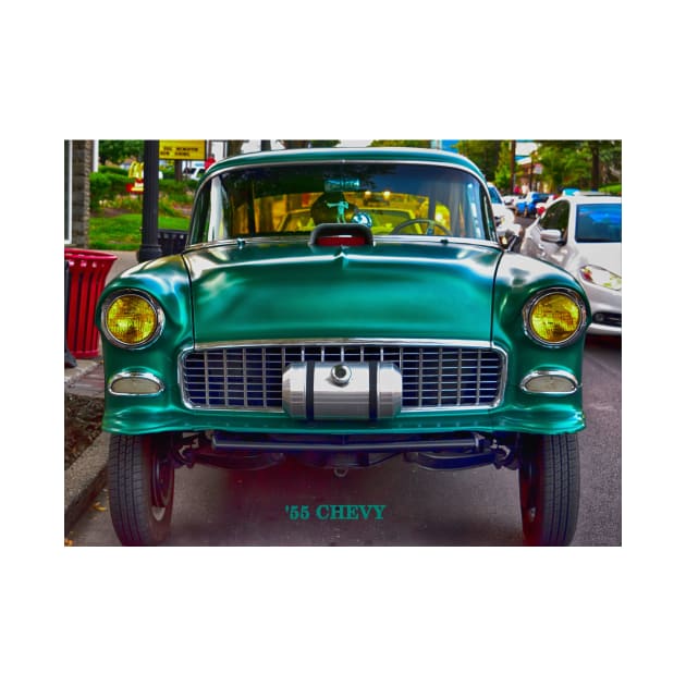 1955 Chevy Hot Rod by JimDeFazioPhotography