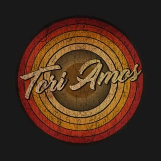 arjunthemaniac, circle retro faded Tori Amos T-Shirt