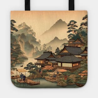 Japanese Art: Exploring Ancient Beauty and Modern Expression Tote