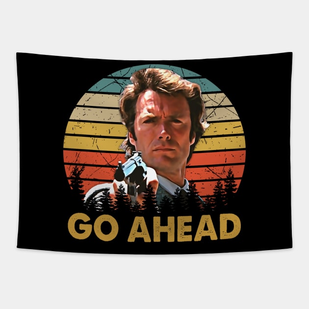 Go Ahead Vintage Retro Tapestry by JorgeHigginsDesigns