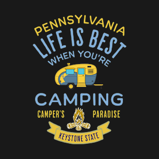 Pennsylvania Camping T-Shirt